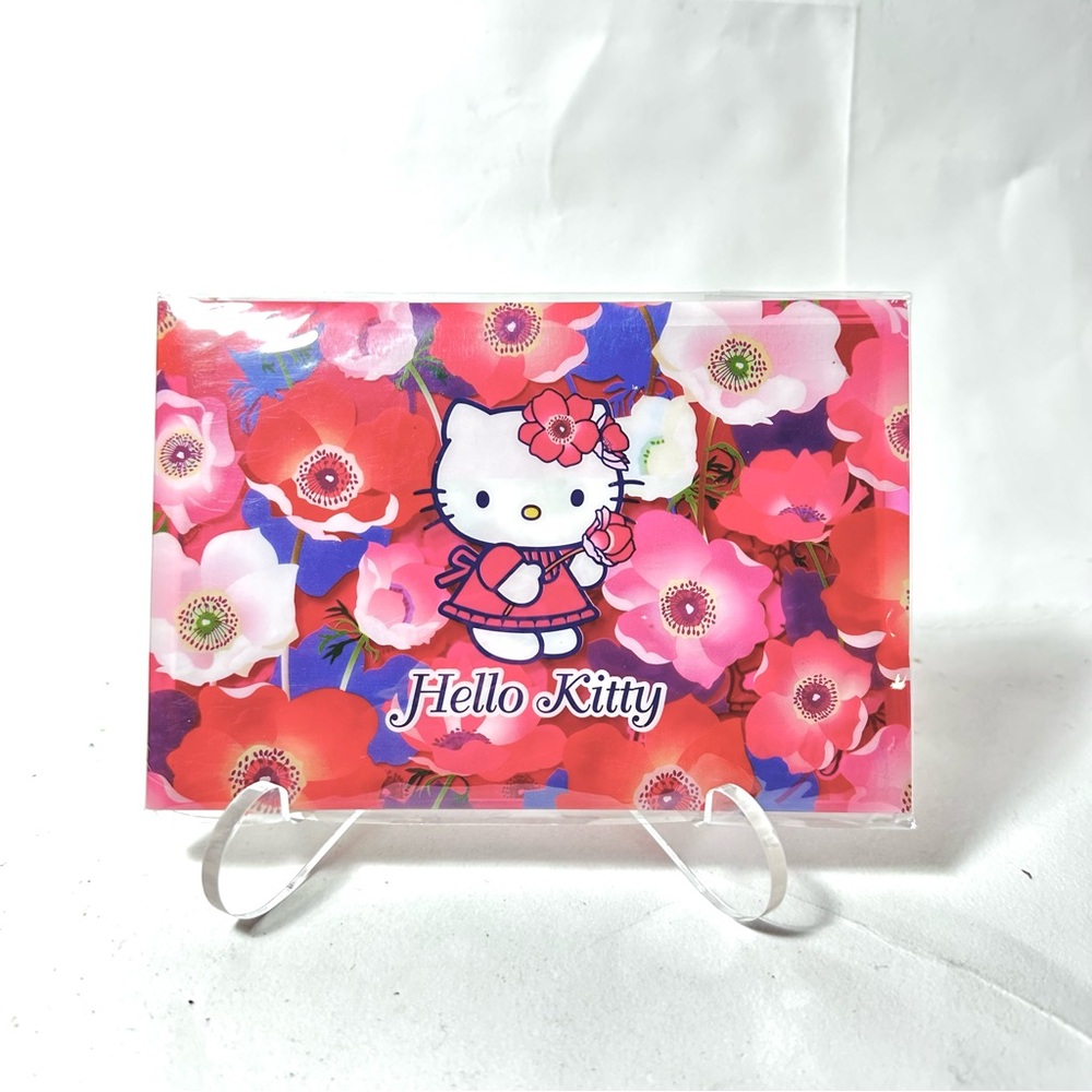 Vintage Hello Kitty Poppy Stationery Set Paper Stickers Envelopes Sanrio 2002